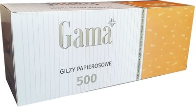 Гільзи для сигарет GAMA 500 шт G500 фото